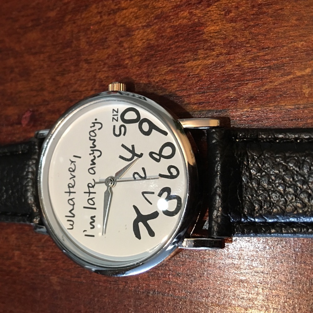 “Whatever, I’m Late Anyway” Black Watch - Picture 3 of 3